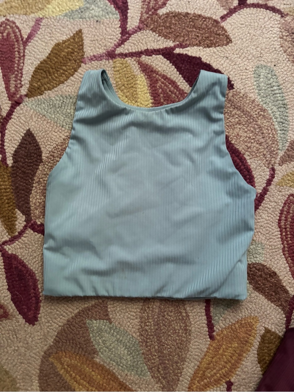 girlfriend collective dylan tank bra ribbed